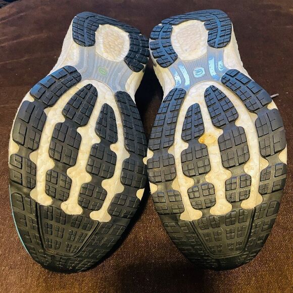 Very Good Adidas UIltraBoost Ultra Boost 10 US 42 2/3 EUR Grey Turquoise - Picture 5 of 6